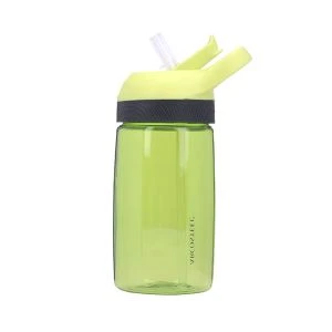 400 ml 子供プラスチック クリア ストロー付きボトルを飲む