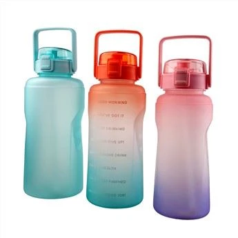 750ml / 25oz格安プロモーションプラスチック製の水ボトルぬいぐるみ蓋